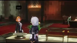 The NPC look at the end #clips