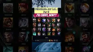 D&eacute;butante  sur LoL - Ranked : Fer 2 - Je carry &eacute;videmment