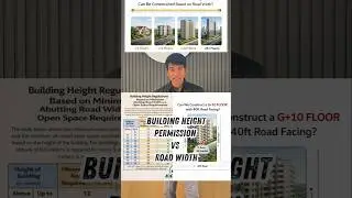 Can You Build G+10 on a 40 Ft Road? | Building Height Rules Explained | IDI Properties