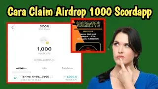 Cara Claim Airdrop 1000 token Scordapp #airdropgratis #scordapp #airdropgratisan
