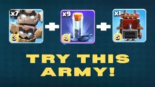 Th18 Legend Attack | Meteor Golem  |Totem Spell Spam