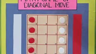 MATHS GAME OF DIAGONAL MOVE #mathstricks #mathskills