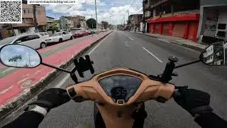 MOTOVLOG NA SUBURBANA | Tr&acirc;nsito pesado, realidade da pista e vida sobre duas rodas