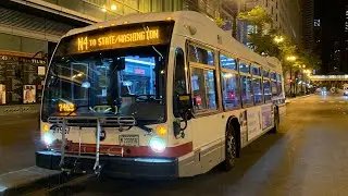 CTA Ride 2014 NovaBus LFS (7957) on Route N4 Cottage Grove to State/Washington