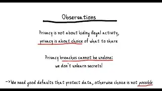 An Invitation to Privacy Problems