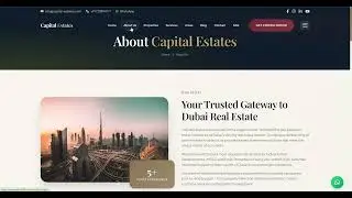 Capital Estates - Website Design & Developed by Vedatricks Technologies Pvt Ltd