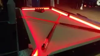 LED pool table