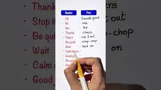 Basic vs pro English