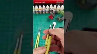 🖌️ OEM Micro Detail & Drybrush Set for Miniature Painting 🎨