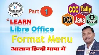 LibreOffice Format Menu #education #learning #trending @mcelalganj #viral