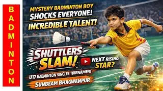 Mystery Boy Shocks Everyone! Incredible Skills at U17 Badminton | Shuttlers Slam ! Varanasi