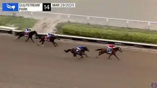 Tappan Street Wins The Florida Derby - 2025 Derby Prep - Gulfstream Park - 3/29/25