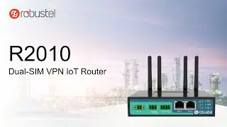 R2010 &mdash; VPN IoT-маршрутизатор с двумя SIM-картами | Робустел