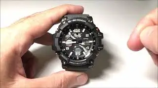 Casio G-Shock: Sync Analog Hands & Digital Time (GSG-100-1A8)