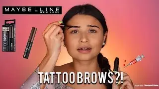 MAYBELLINE TATTOO BROWS REVIEW | THE BEAUTY PLUG