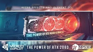 THE POWER OF RTX INSIDE AFTER EFFECTS AND ELEMENT 3D | NPS3D