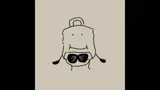 ai cat backpack  #osc #animation #cohost  #objectshow #hfjone