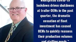 ACT Research: US Trailer Production Facing Massive Retrenchment in Production Levels.