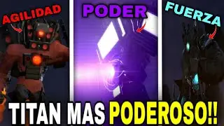 ¿¡CUAL ES EL TITÁN MAS PODEROSOS DE SKIBIDI TOILET?! | TOP 3 TITANES MAS PODEROSOS
