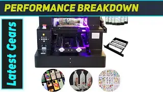 Best A3 UV Flatbed Printer? XP600 UV DTF Printer Machine Test