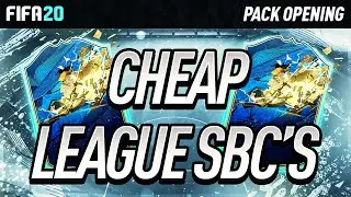 10 MORE CHEAP LEAGUE SBC'S WITH GREAT PACKS! FIFA 20!