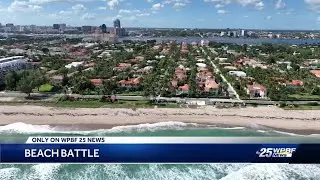 Palm Beach residents sue, claim wealthy private owners 'stole' public beach access