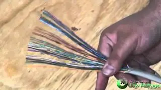 25 Pair Cat3 Bulk Telephone Cable Per FT