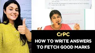 How to Attempt CrPC Paper | CrPC Answer Writing for Semester Exams | Preliminary Inquiry
