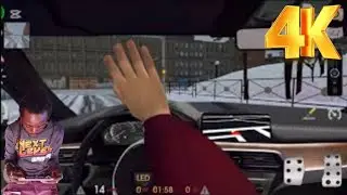 welcome guys I'm driving the BMW today on the ice Road