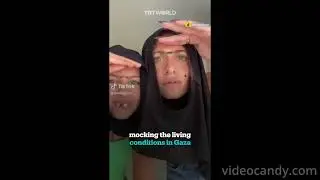 Israeli tiktokers dress up as Palestinians to mock them