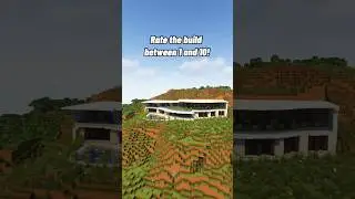 Minecraft: Modern Mansion! |Timelapse | Tutorial | #builds #shorts #minecraft