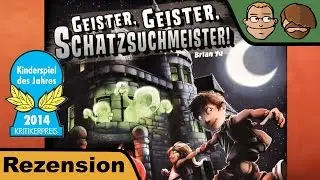 Geister Geister Schatzsuchmeister (Kinderspiel des Jahres 2014) - Brettspiel Test - Board Game #15