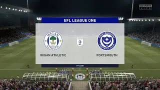 ⚽ Wigan Athletic vs Portsmouth ⚽ | EFL League One (28/08/2021) | Fifa 21