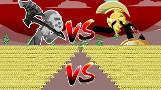 STICK WAR LEGACY | Base Giant vs Giant Zombie Stone🔥EPIC BATTLE