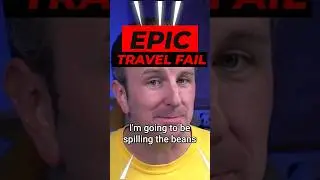 My biggest #travel fail.  Ouch!