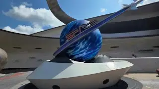 Mission Space Orange Team Simulator Full  Ride at Disney's Epcot.