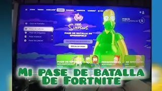 MY SIMPSONS BATTLE PASS IN FORTNITE
