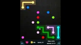 flow game facebook - 8 x 8 mania level 33 Connect the dots