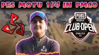 PES MOTU 1V4 CLUTCH IN PMCO | PORTAL ESPORTS MOTU CLUTCH IN PMCO 2021 | PES MOTU 1V4 IN PMCO 2021
