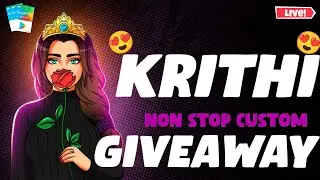 🔴KRITHI IS LIVE💖UID REACTION & TC GIVEAWAY✌🏻 #rggamerlive #freefire #raistar #classyff #girlyoutuber