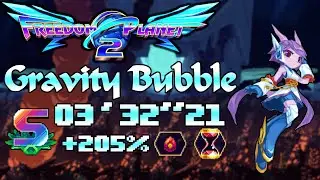 Freedom Planet 2 - Gravity Bubble Rainbow S-Rank, Lilac [03&prime;32&Prime;21] (no hit, no potion, 205%)