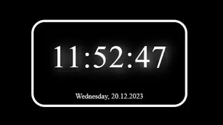 Digital Clock using HTML CSS and Javascript || Easy Tutorial | HTML | CSS | JS