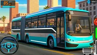 Coach Bus American 🇺🇲 Game Simulator Off-road Game Bus Simulator #game #bus 