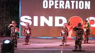 Operation sindoor 🪖🔫 Army theme my  1 st stage performances school dance #viral #video #viralsong  