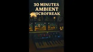 30 Minutes Generative Ambient | Microfreak Arturia & Christmas Berlin Window View