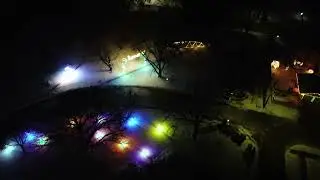 Weed Park Light Show Xmas 2025