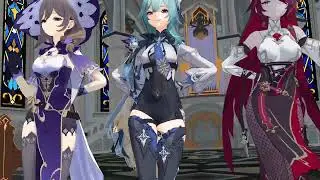 When you still use Physical and Superconduct in 2025 Genshin Impact MMD 