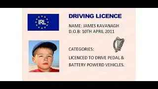 My Irish driving licence exam