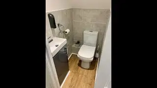 How to install ground floor toilet under the stairs