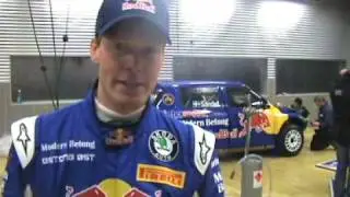 Patrik Sandell - Skoda Fabia Super 2000 - Test before Rally Norway (part1)